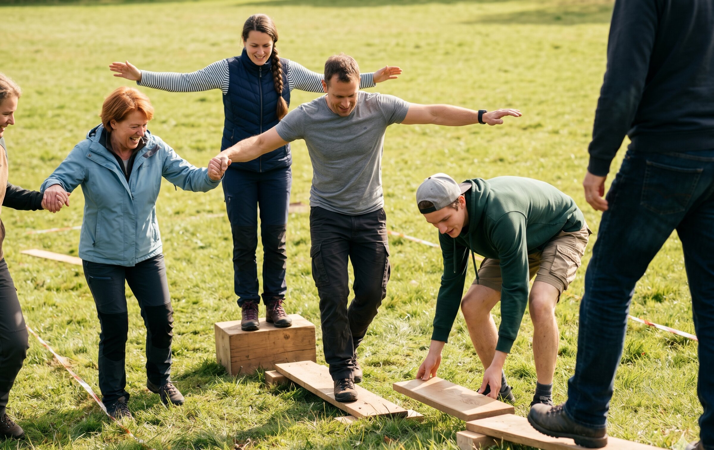 Team Challenge: puzzles during the team event